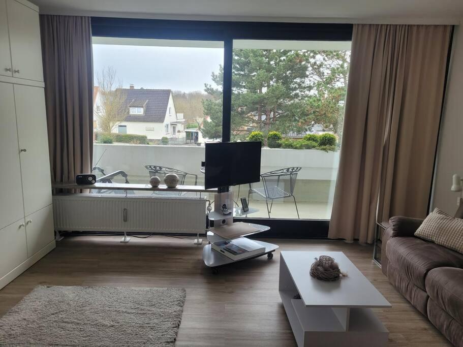 Scharbeutz, 1 Raum Fewo Mit Sonnigem Balkon, Ruhig Und Zentral Exterior foto
